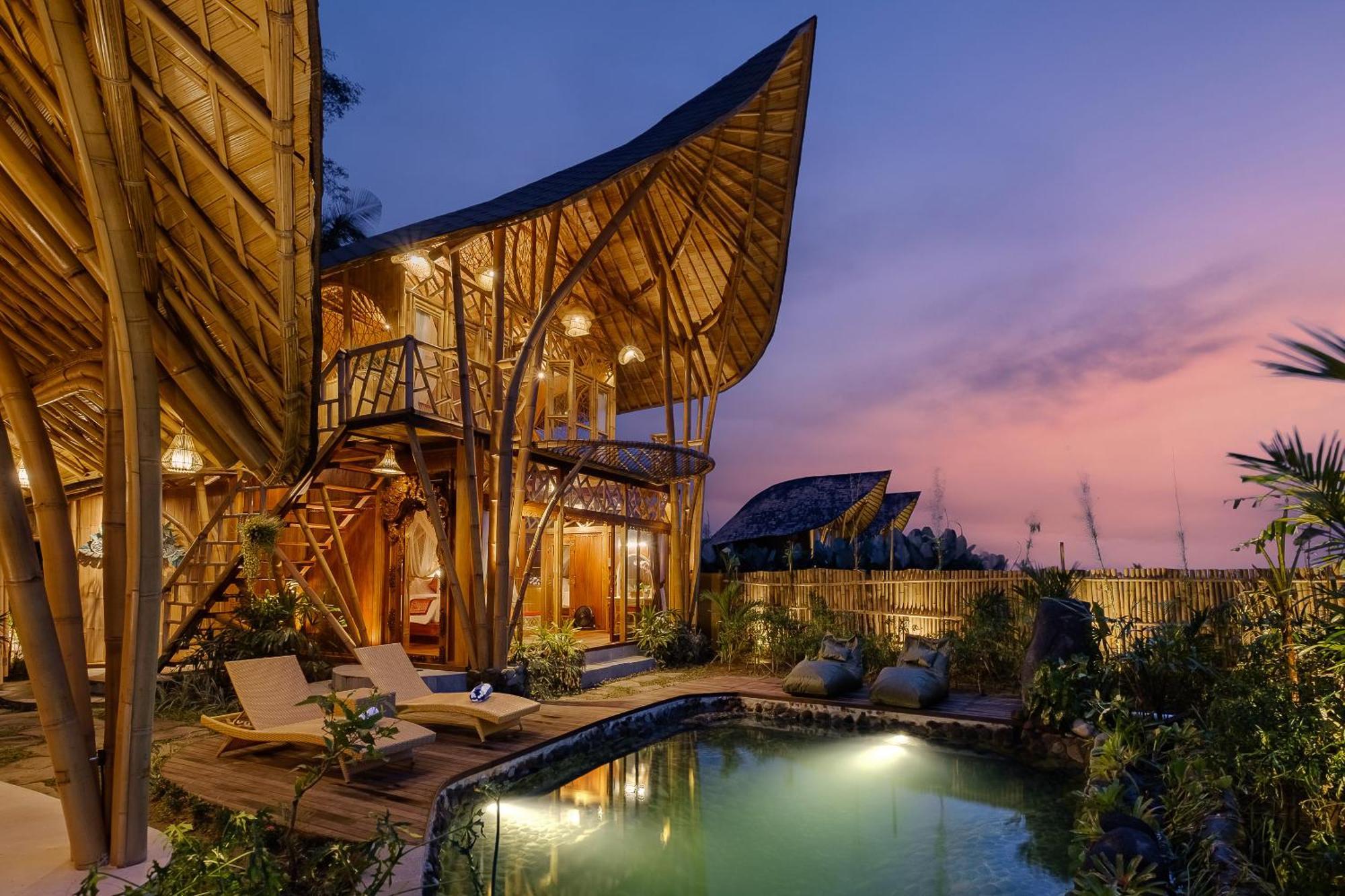 Arapan Ubud Eco Villa Экстерьер фото