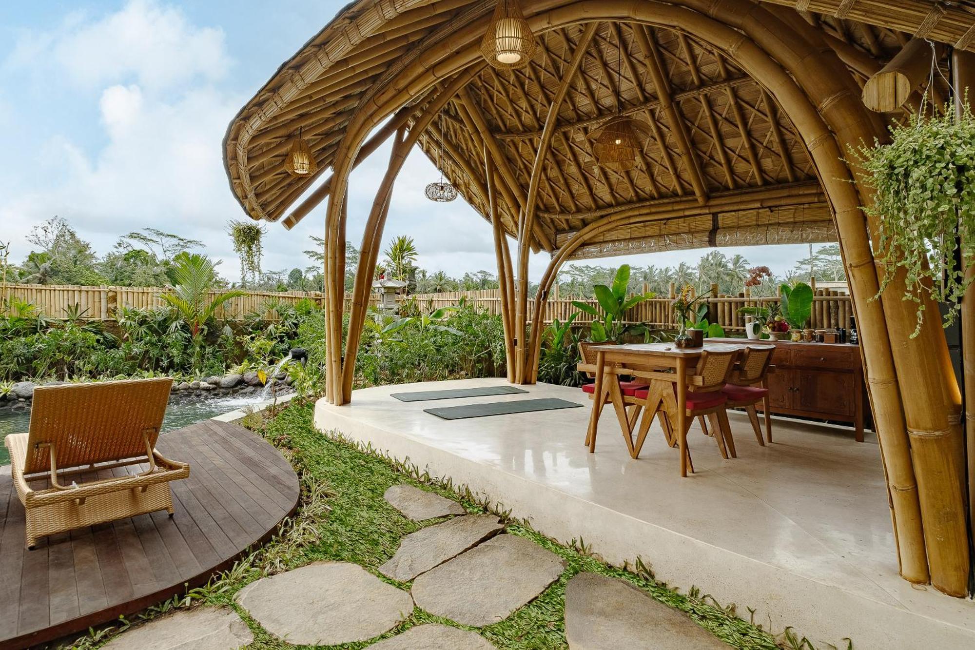 Arapan Ubud Eco Villa Экстерьер фото