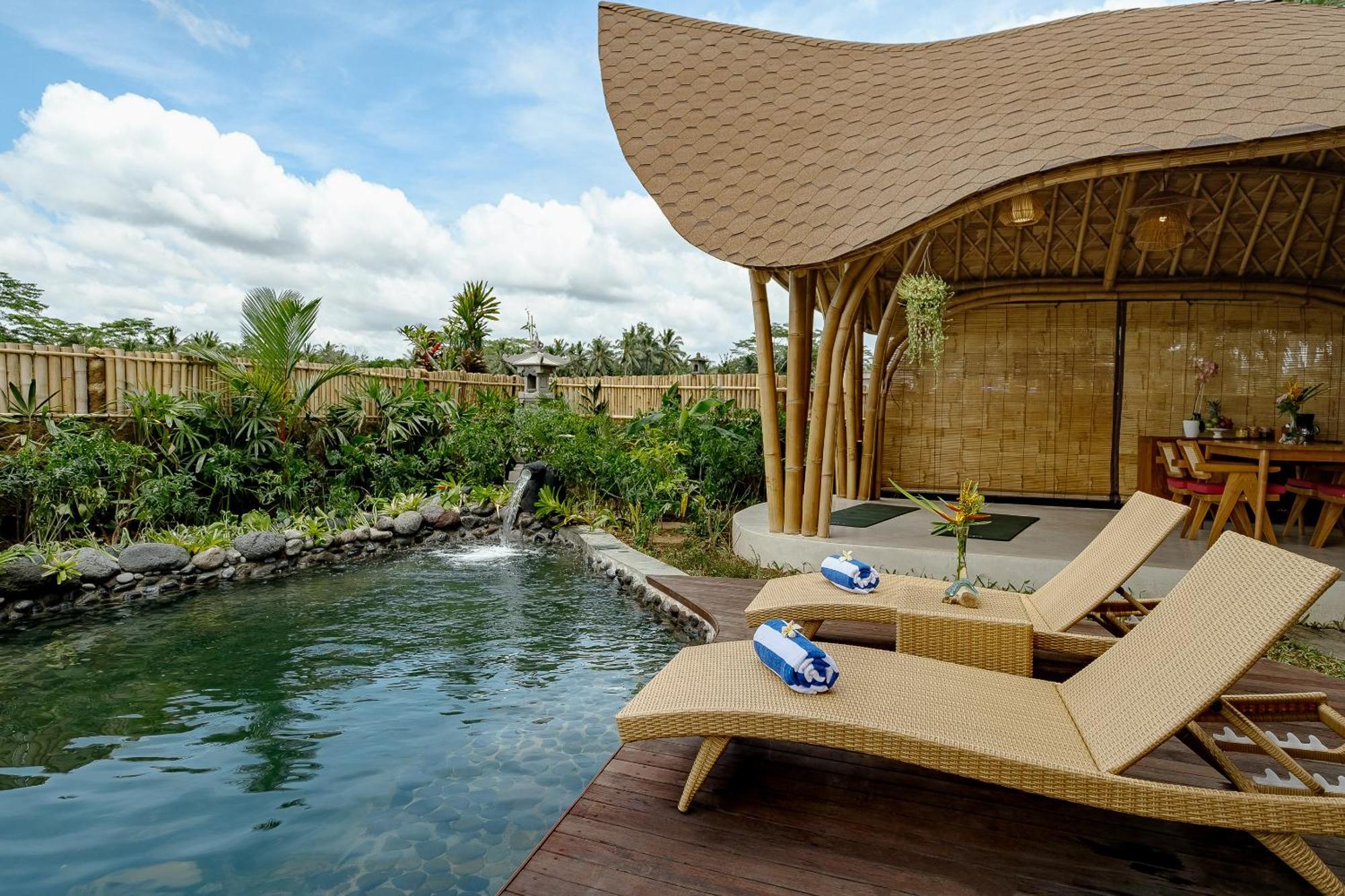 Arapan Ubud Eco Villa Экстерьер фото